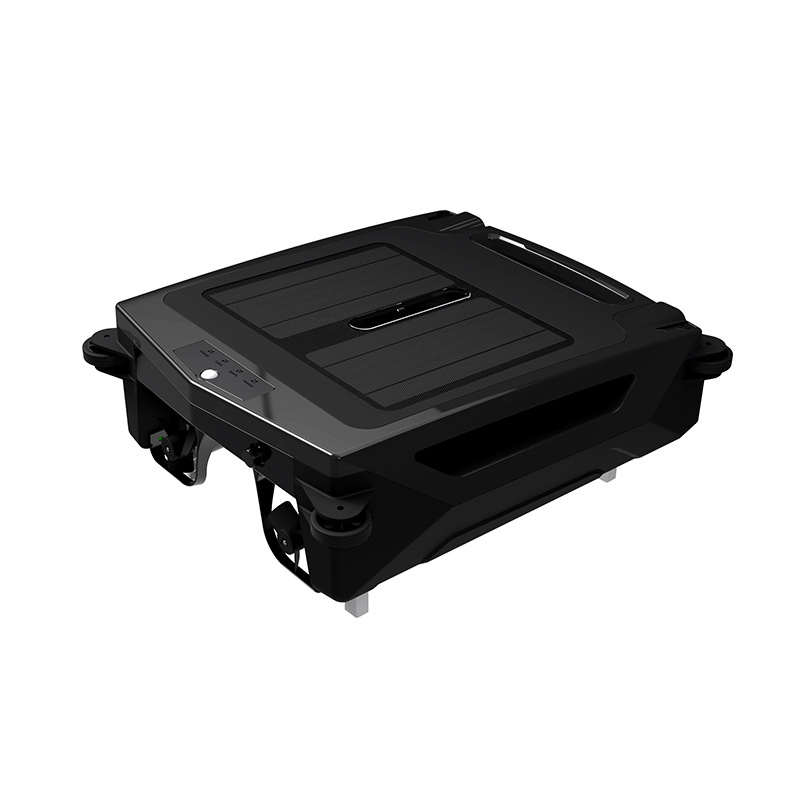 Hotook Automatic Solar Rechargeable Surface Pool Robot Automatic Pool Cleaner Vacuum Cleaner Floating Swimming Pool Cleaning Skimmer