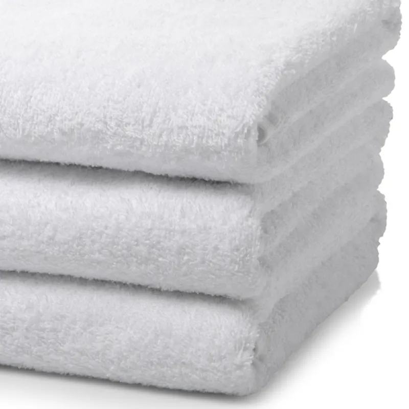 Large Size Custom Cotton 70*140 Luxury Hotel White Bath Towel