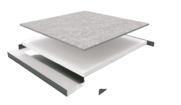 Calcium Sulfate Anti-Static Raised Floor System High-Performance Office Flooring