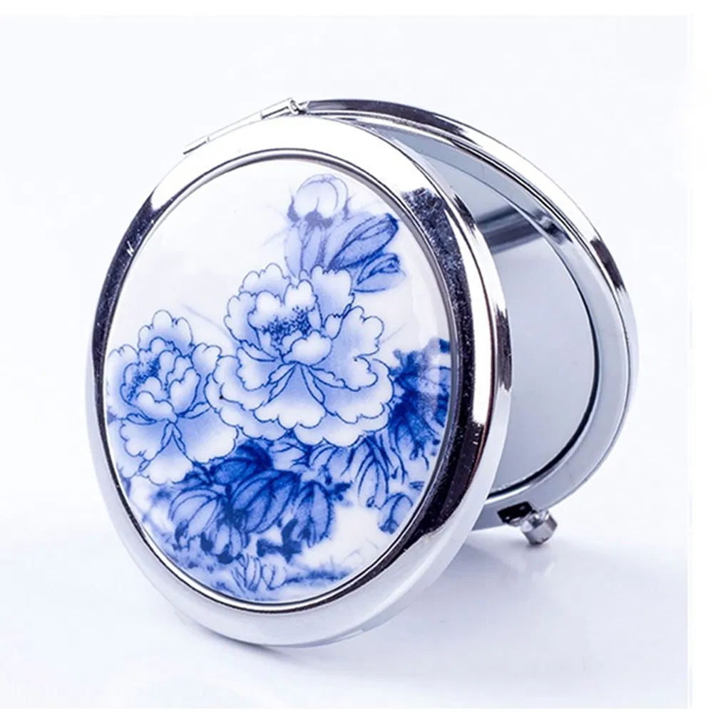 Wholesale Round Mirror Double Sided Mini Makeup Mirror