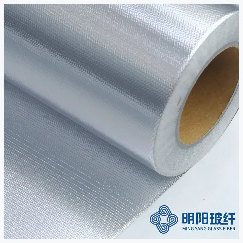 Aluminum Foil Faced Fiberglass Cloth with Fireproof Performance