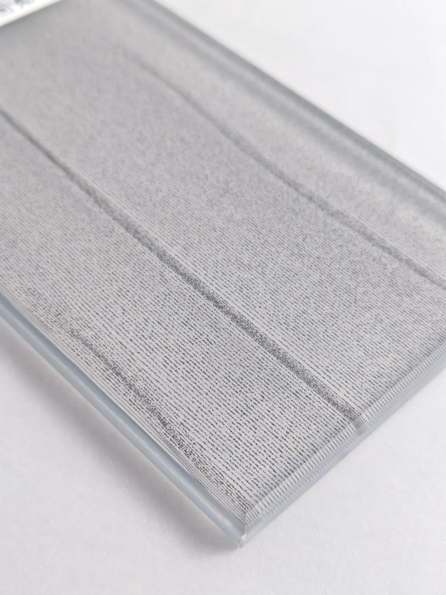 Tranquil Landscape-Etched Glass Bespoke Meditation Space Laminated Glass