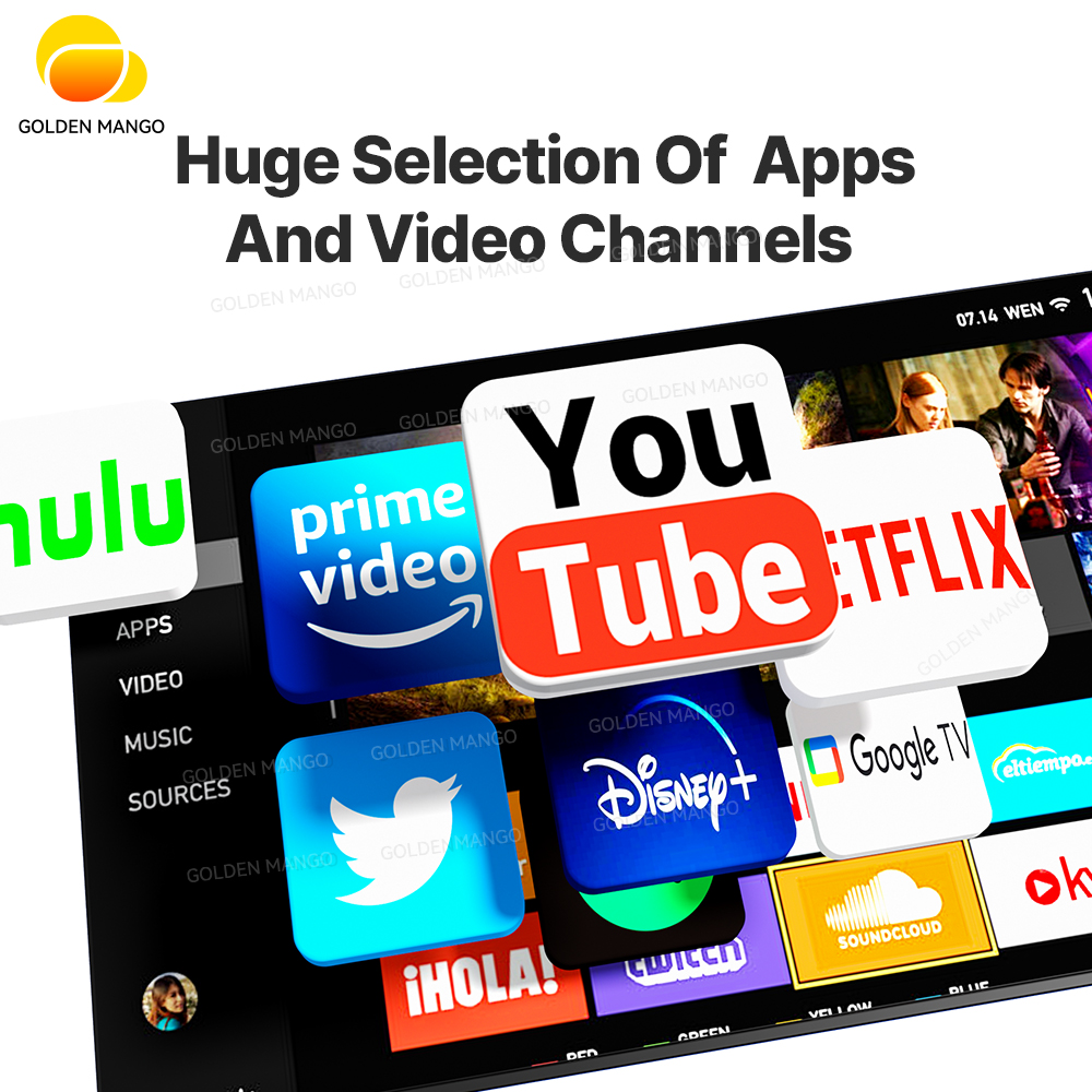 Телевизор Smart TV 32-75 дюймов 4K безрамочный