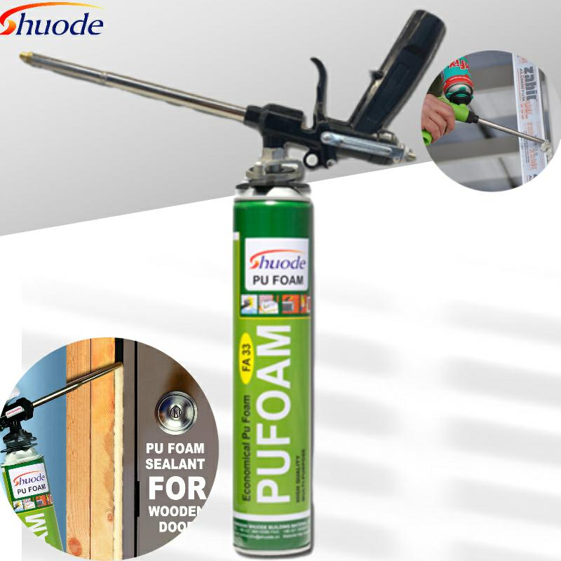 OEM Service Professional PU Spray Foam Sealant Gun for Install Window