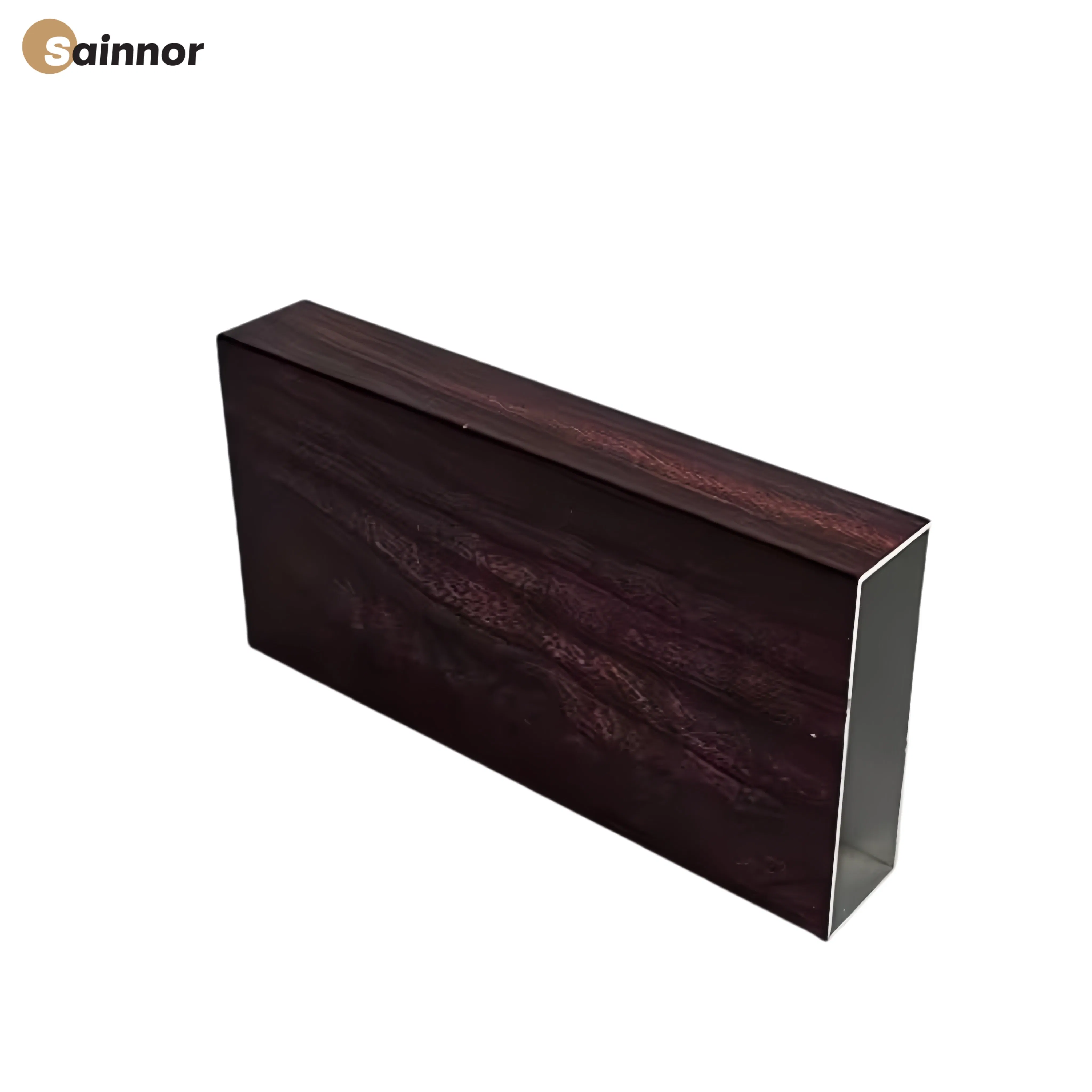 Durable Wood Grain Aluminum Profiles with Custom Powder Coating