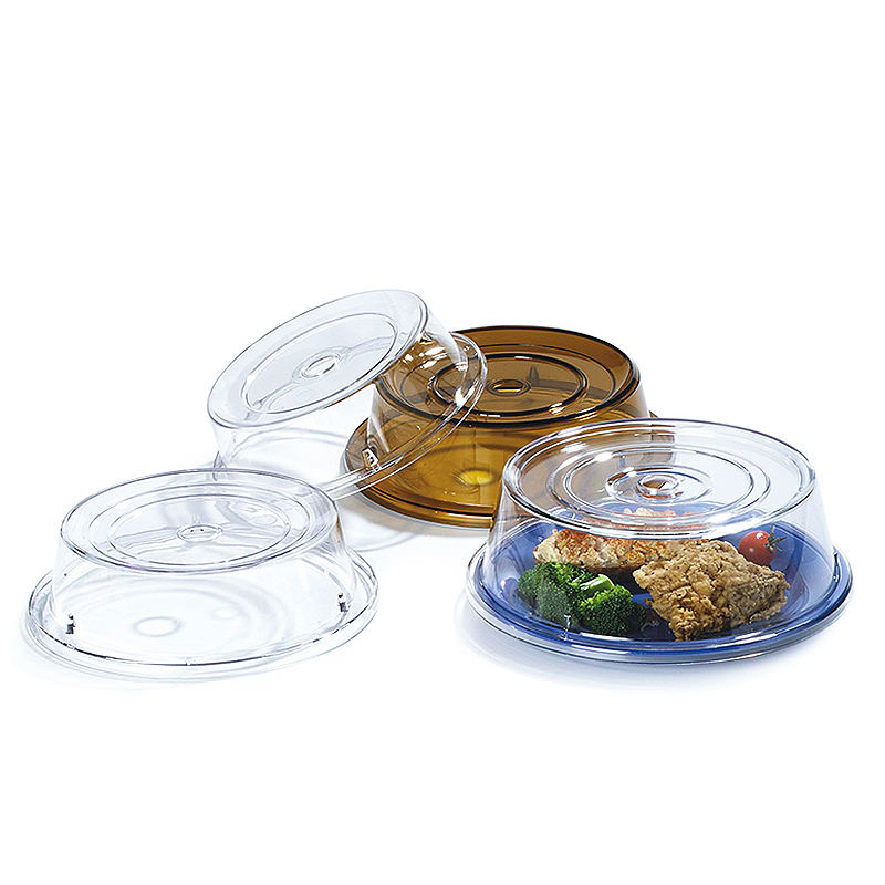 Transparent Food Plate Cover Dust Proof Food Cover Plastic Plate Covers for Food