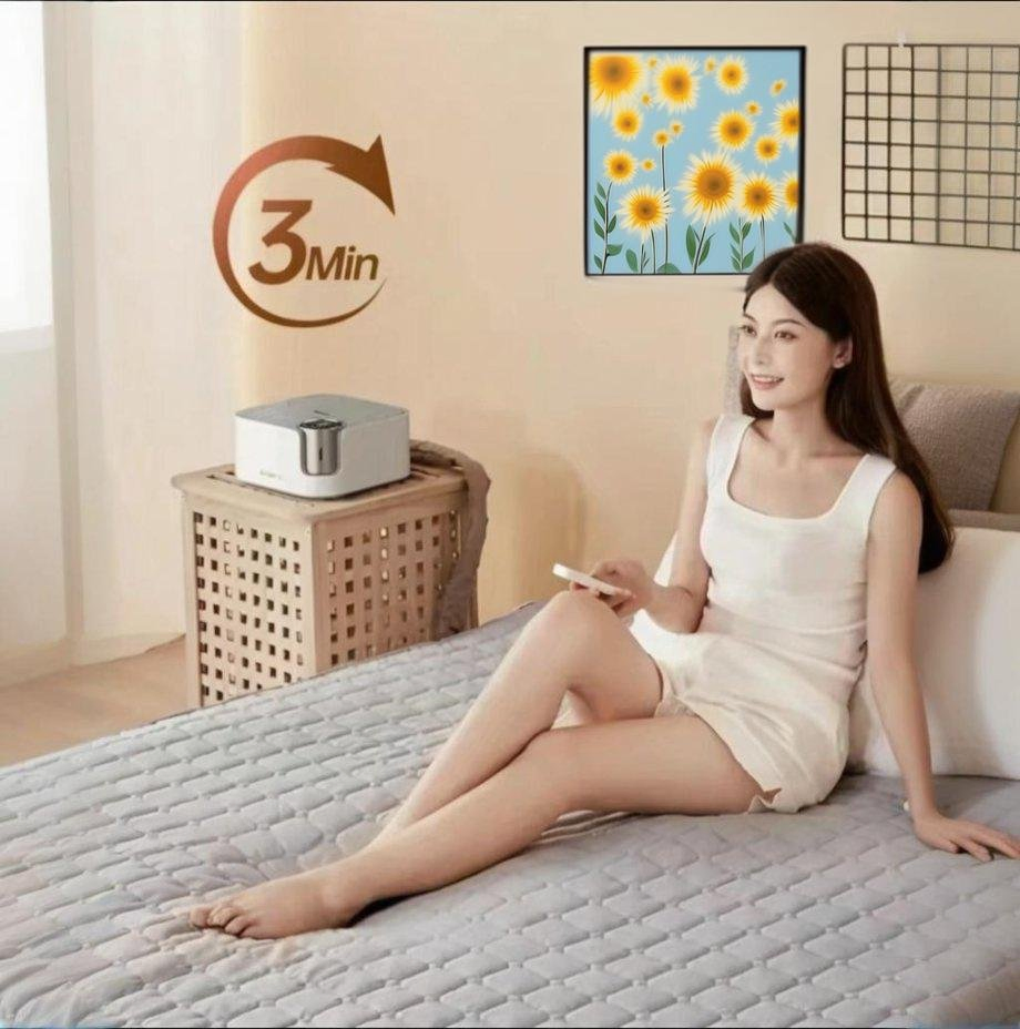 China 1688 Factory Wholesale Fast Heating Dual Control Electric Heating Blanket