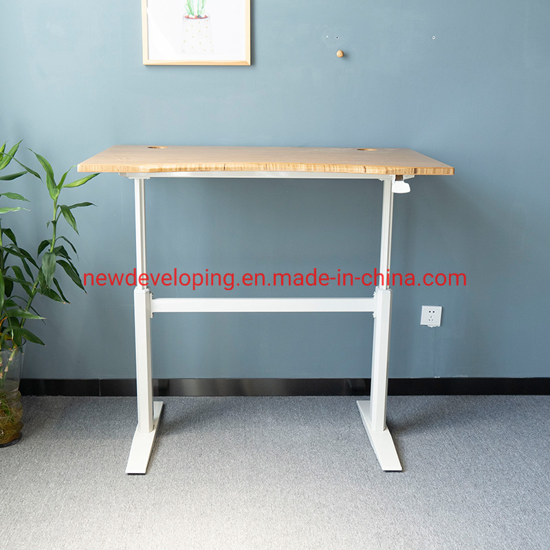 Eco Friendly Bamboo Office Computer Workstation Desk Table