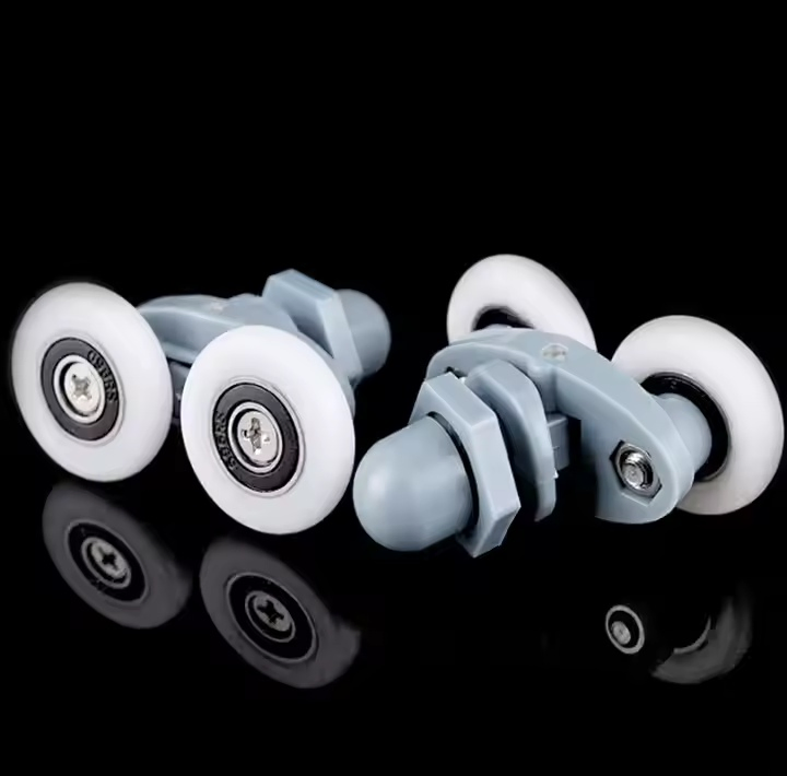 High-Quality Double Plastic Shower Door Roller for Effortless Sliding