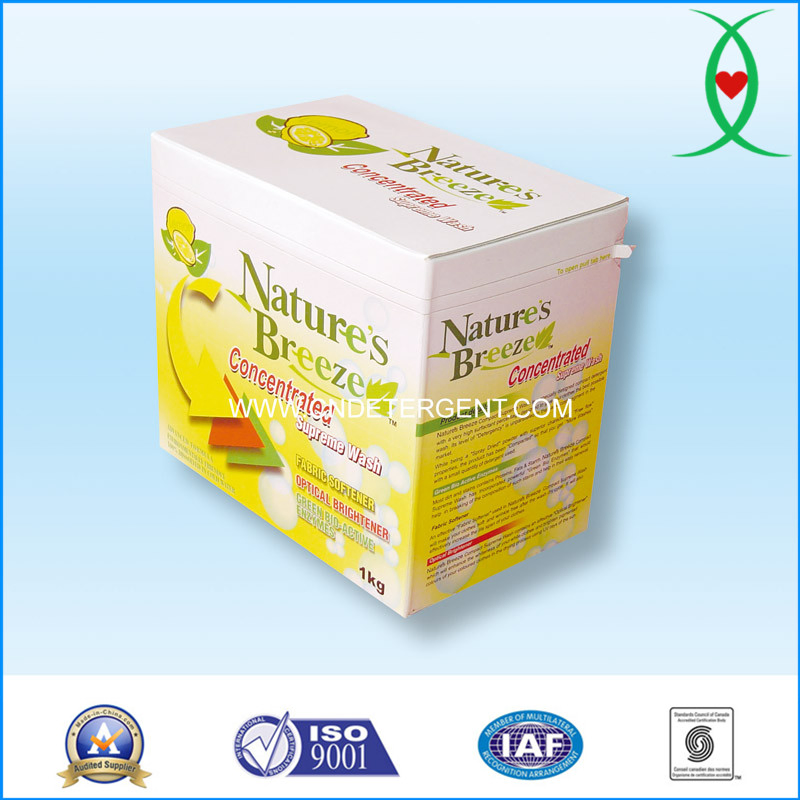 Concentrated Laundry Detergent Packed in Paper Box