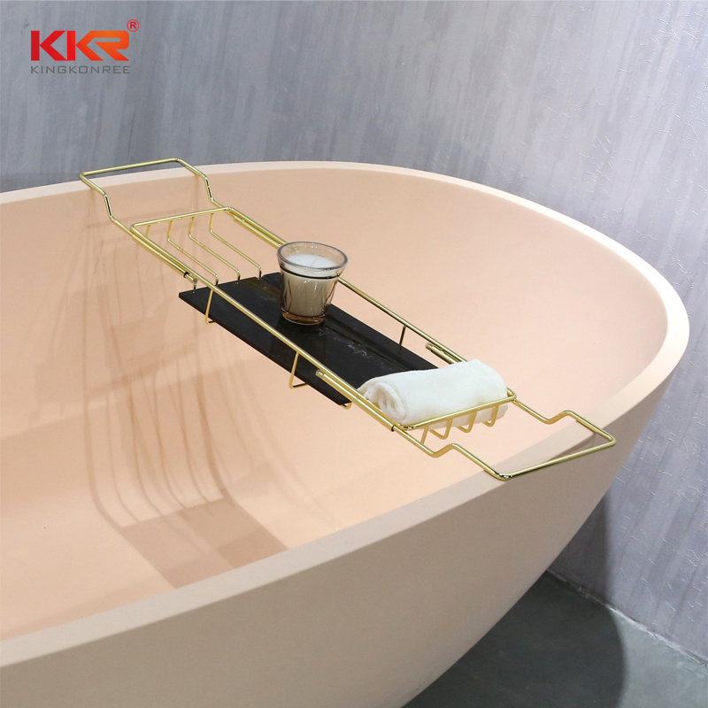 Over Bathtub Stainless Steel Bath Tray Rack for Online Selling