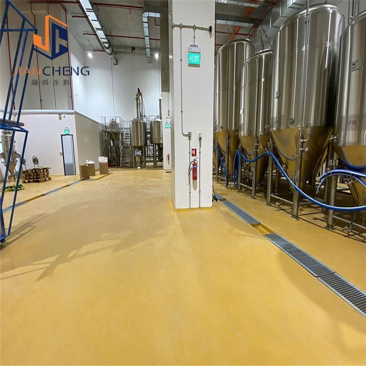 High Performance Water-Based Polyurethane Cement Liquid Flat Floor Concrete Coating