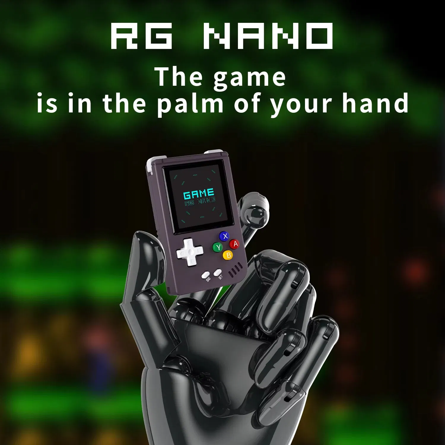 Anbernic RG nano — портативная ретро-консоль с 5400+ игр