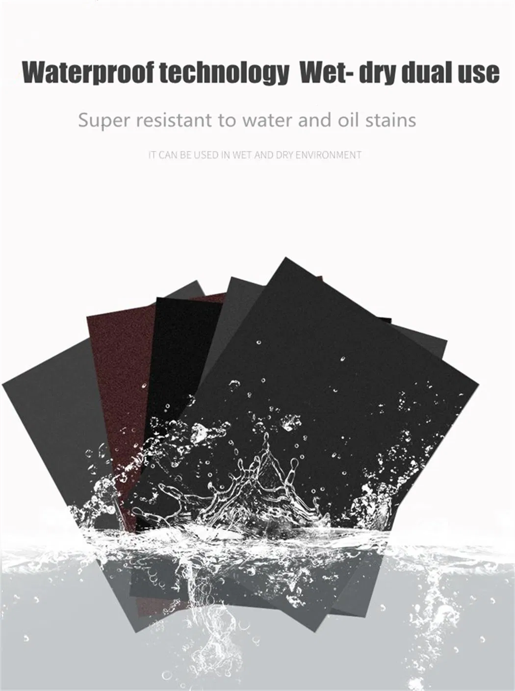 Водостойкая наждачная бумага P60-P2000, 230x280 мм