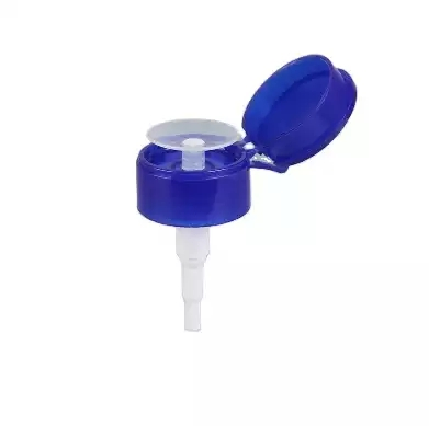Plastic Dark Blue Nail Polish Pump for Lids Pumps