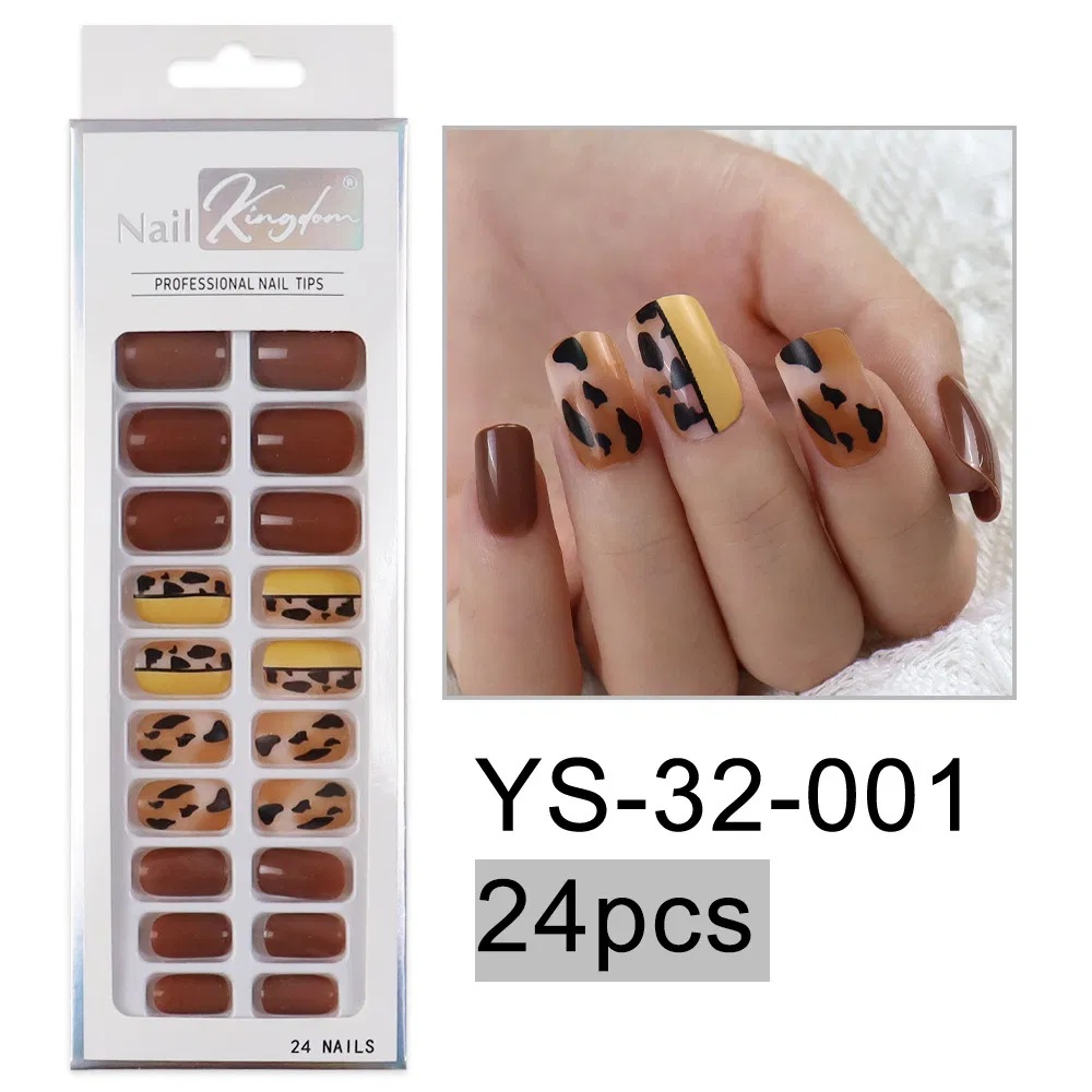 Pre-Designed Artificial Fingernails Handmade Artificial Fingernails