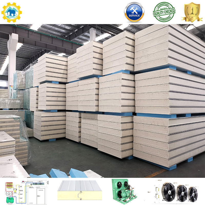 PU/PIR/EPS/Rock Wool Cold Storage Clean Room Sandwich Panel for Wall Roof Board