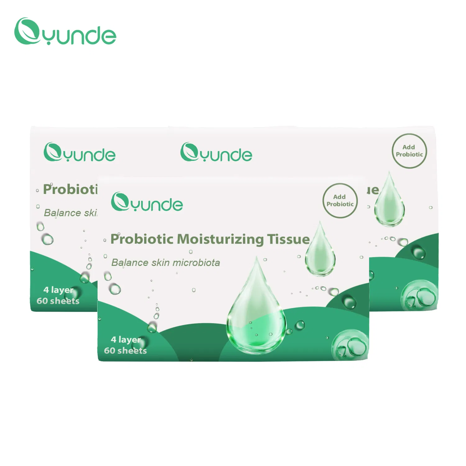 Oyunde Manufacturer Soft Facial Tissue-Lotion Infused Custom Packaging Options Available