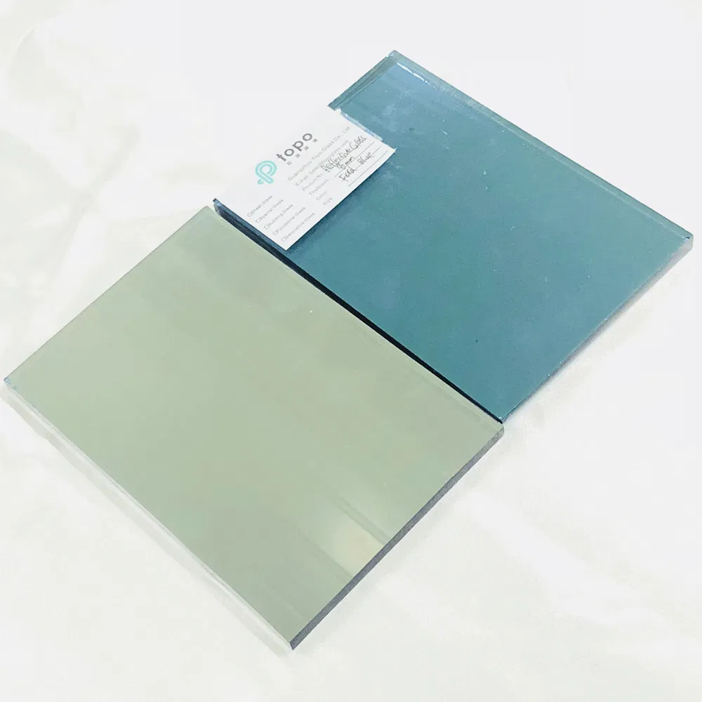 4.7mm, 5mm, 6mm, 8mm, 10mm Dark Blue Reflective Glass for Home Decoration (R-MB)