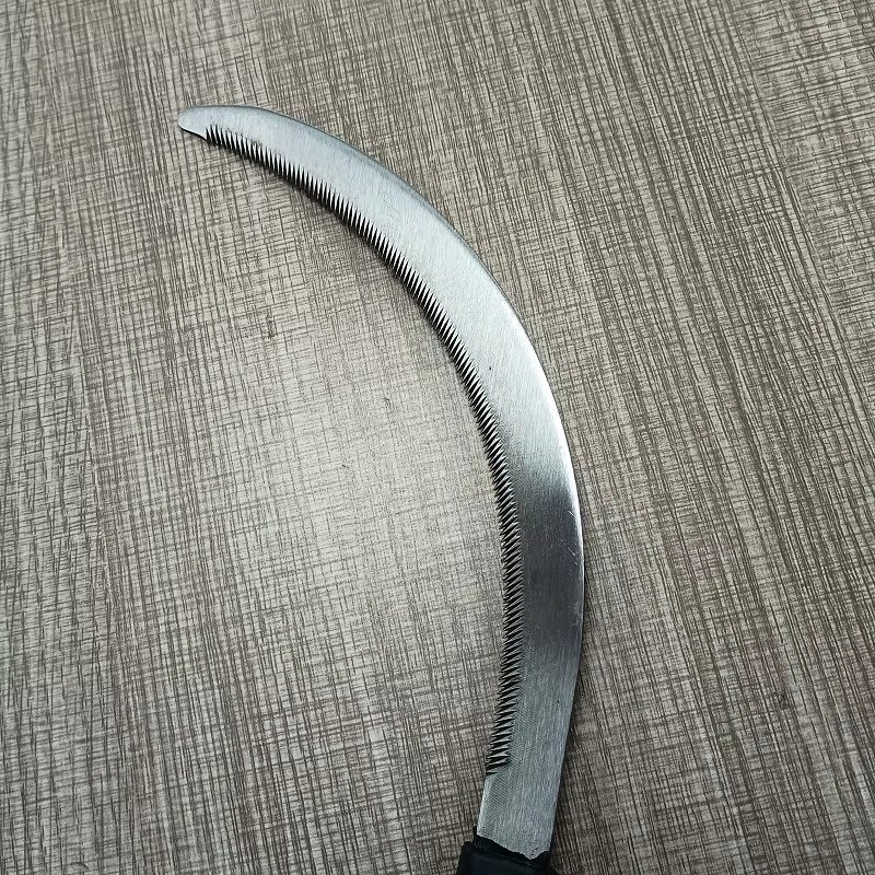 Hand Sickle for Agriculture Steel Blade with Plastic Handle Wholesale Farm Tool