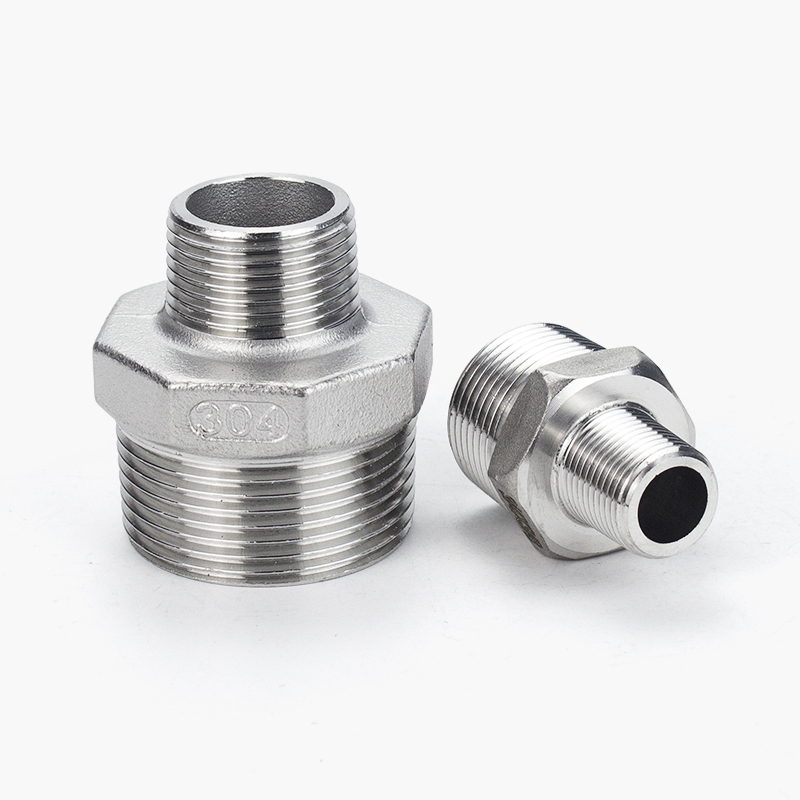 Factory 1/2" Stainless Steel 304 /316 Reduce Hex Nipple