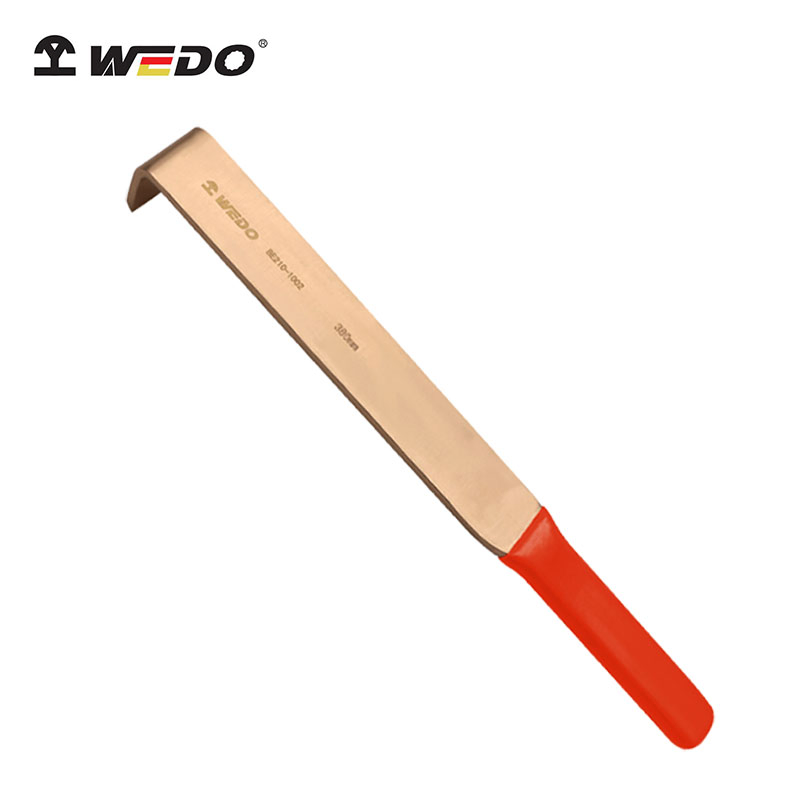 WEDO 15"Non-Sparking Scraper Beryllium Copper Spark-Free Safety Deck Scraper Anti-Slip Handle