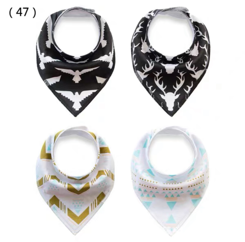 Factory Custom Price Bamboo Multiple Colors to Choose From Baby Bibs