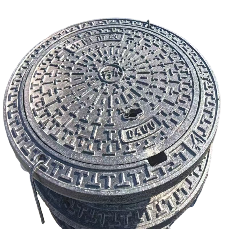 D400 Ductile Cast Iron Round Manholecover Sewer Drainage