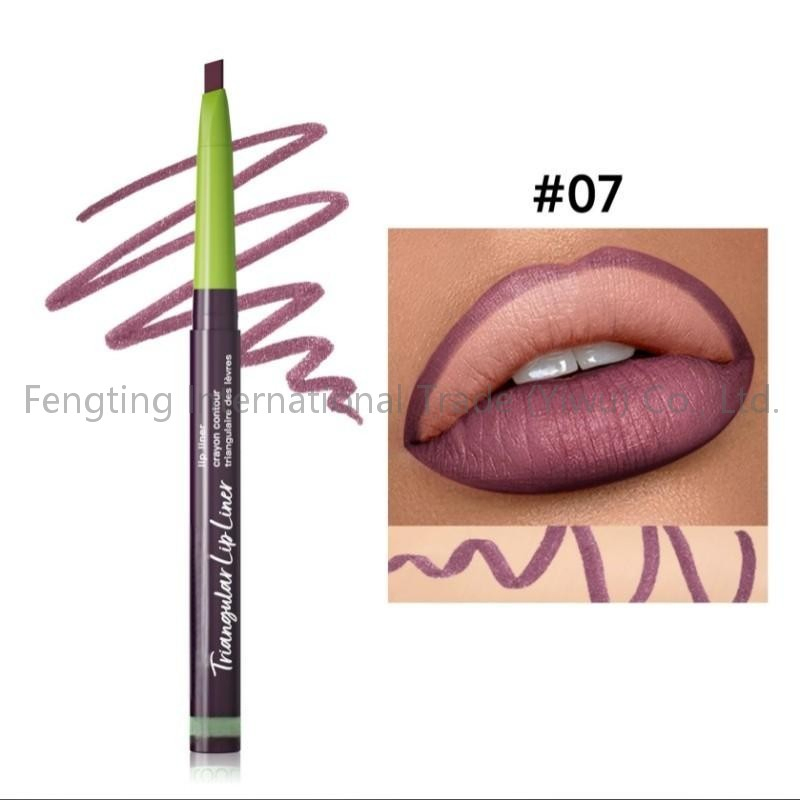 8 Color Vegan Custom Logo Lip Liner Pencil Waterproof Nude Customize Private Label Matte Natural Lip Liner