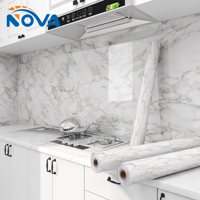 30cm 60cm Imitative Foam Marble Tile Marble Wall Sticker Adhesive XPE Wallpaper