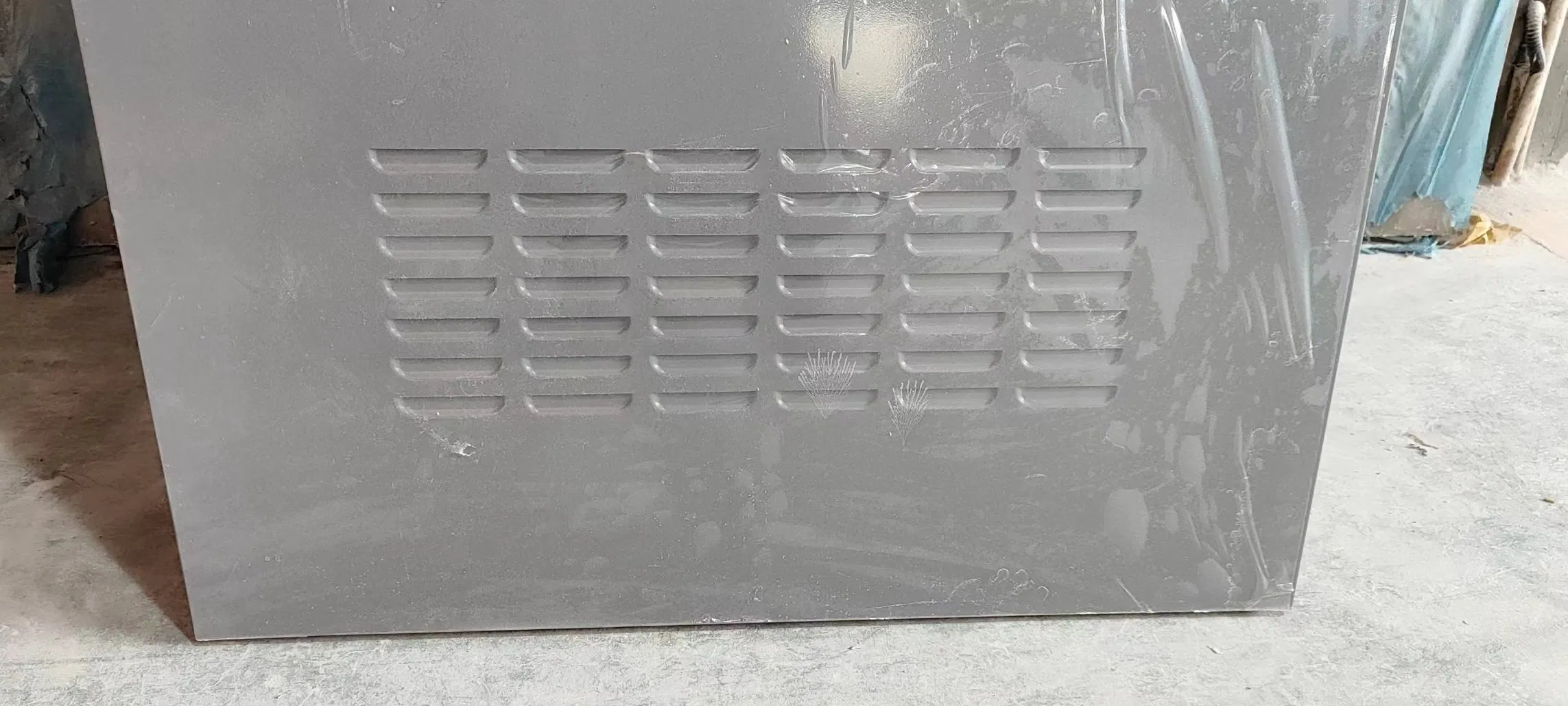 UL Certificated Louver Door Customized Fire Rated Steel Louvered Door