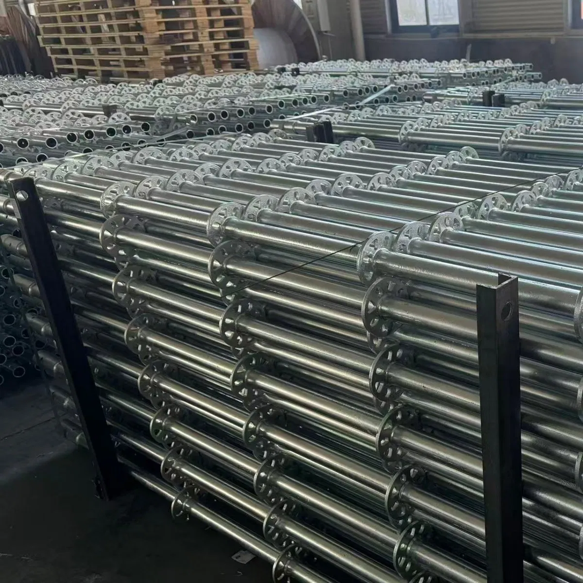 Multidirectional Galvanized Ringlock Scaffold System Facade Steel Scaffolding for Building