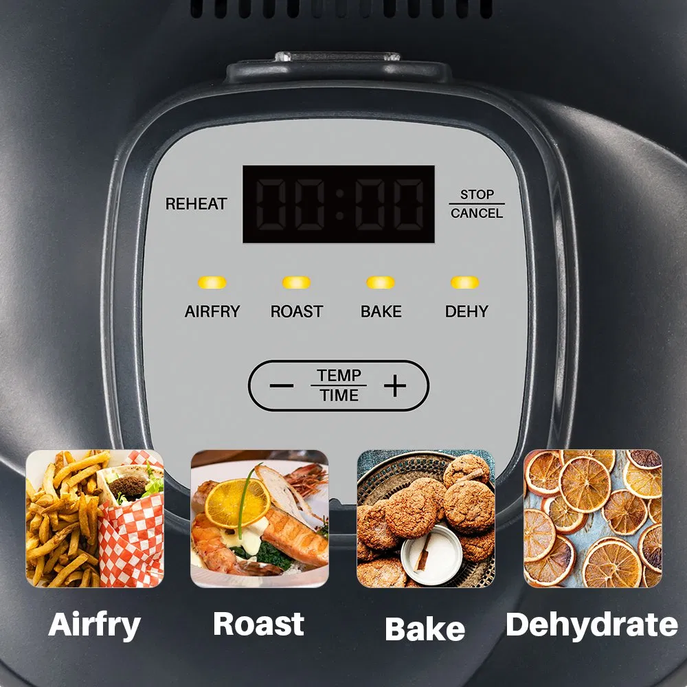 Best Selling OEM 4.5L Nonstick Coating Electric Visual Smart Air Fryer