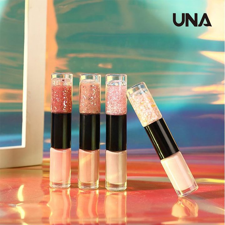 2*6ml Unique Double-Headed Two-Color Nail Polish Free Baking Quick-Drying Long-Lasting Oiliness Nail Polish Suppliers
