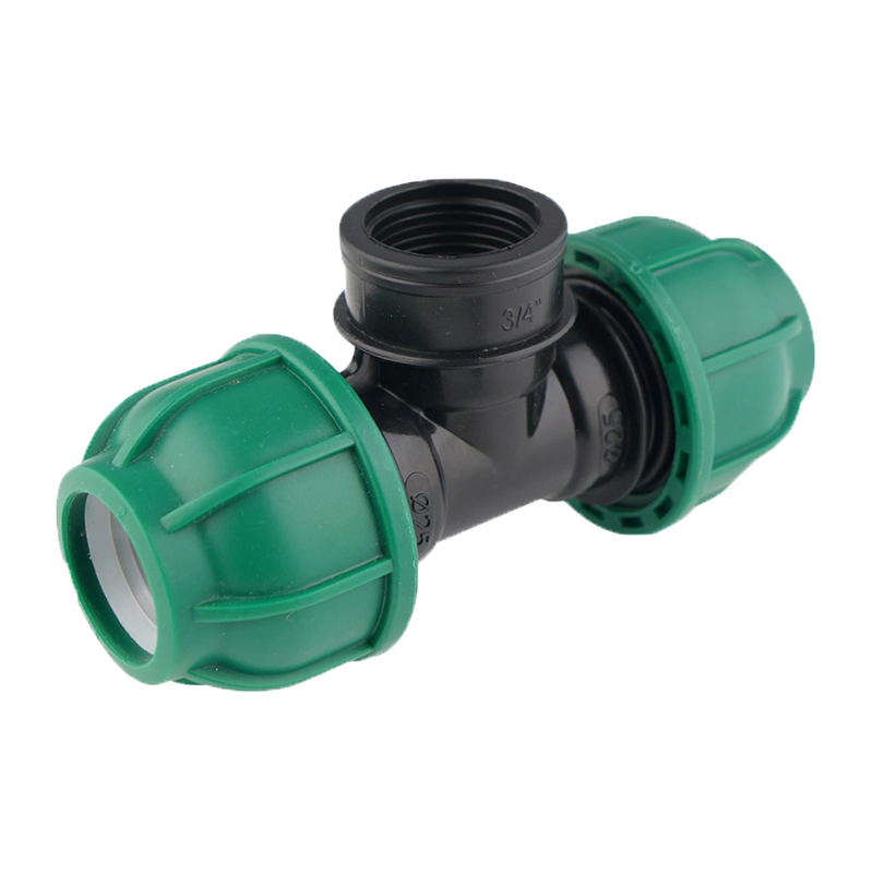 Irrigation PP Compression Fittings Elbow 20-110mm Pn16 Quick Connectors for HDPE Pipe Water Supply