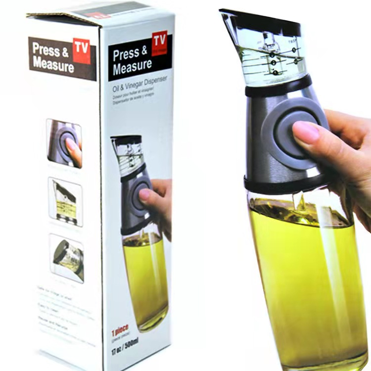 Kitchen No Drip Cooking Oil Glass Olive Oil Spray Bottle with Pressure Pump