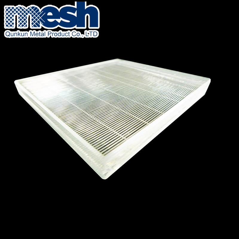 Partition Wall Decoration Laminated Glass Metal Mesh Screen Mesh