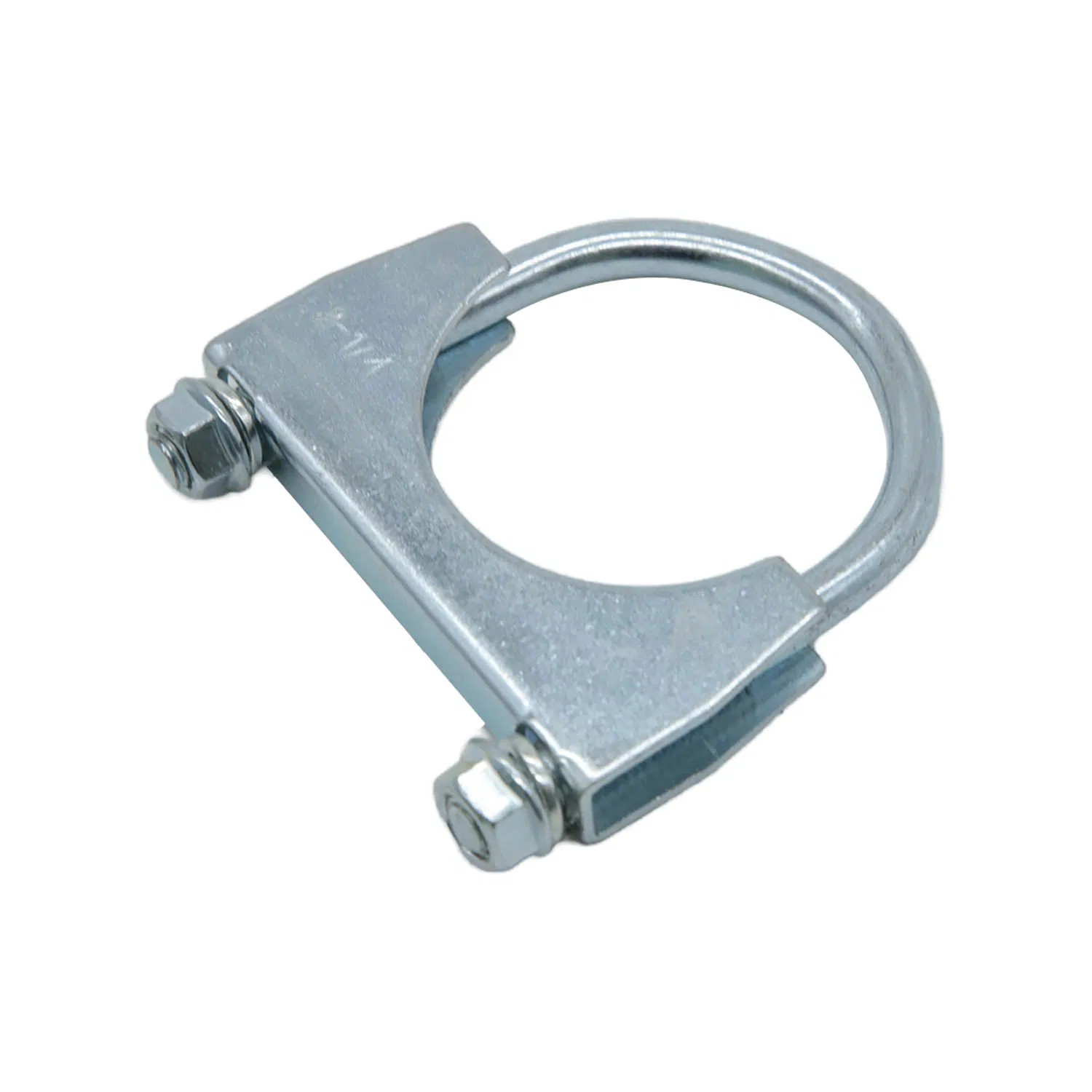 4-Inch Zinc-Plated U-Bolt Exhaust Pipe Clamp