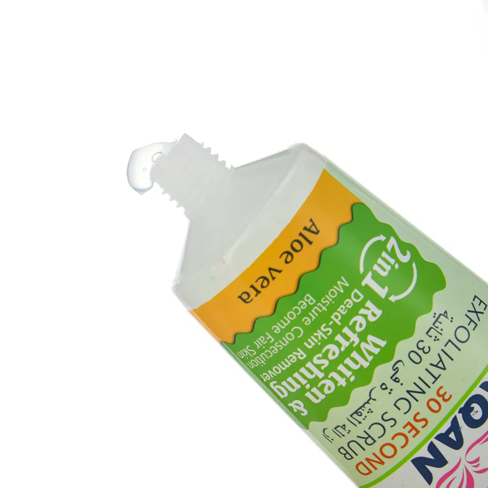 Daqan Aloe Vera Facial & Body Scrub Cream Brightening & Revitalizing Exfoliating Gel