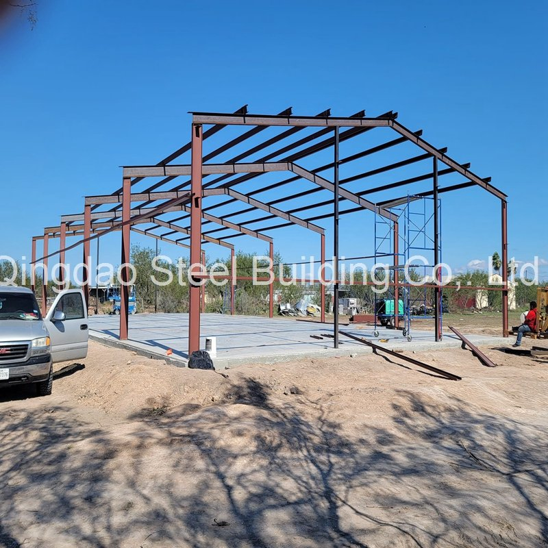 Customized Prefabricated Steel Structure Workshop Building Industrial Steel Structure Warehouse