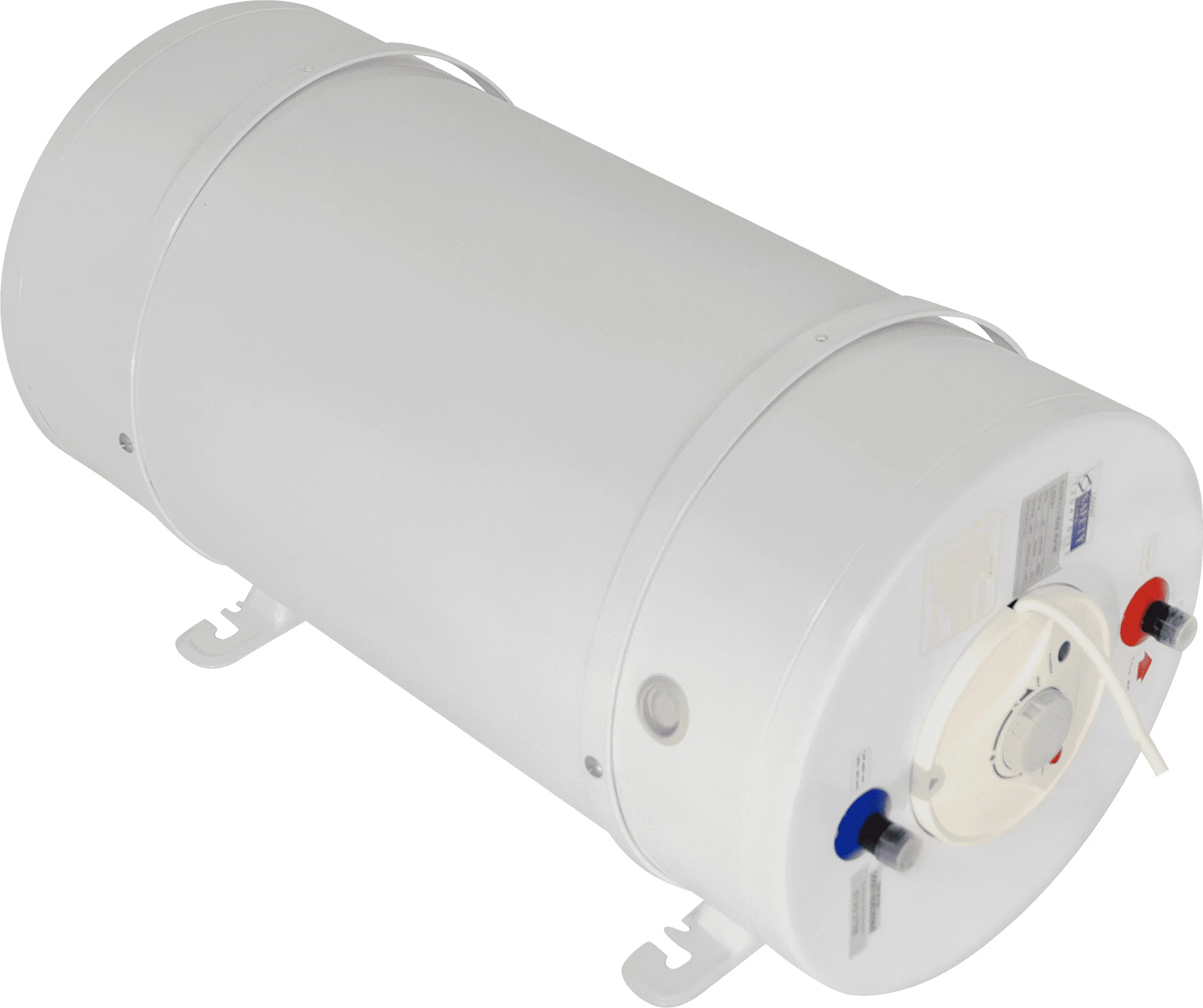 Bathroom Low MOQ Customized Cylinder Enamel Tank Horizonal Electric Water Heater