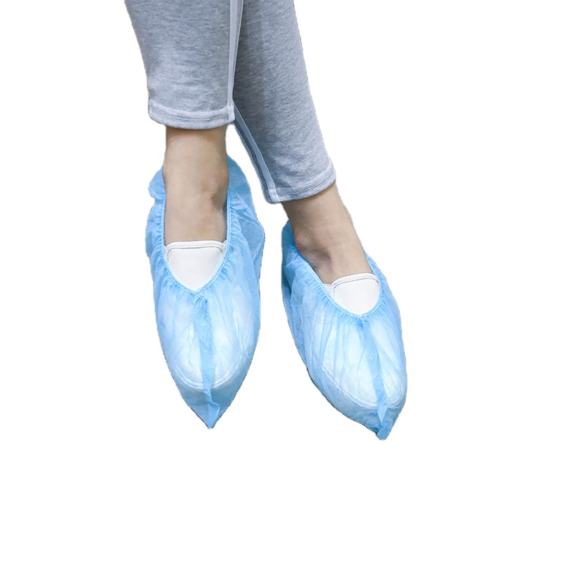 Hot Selling Disposable Elastic CPE Shoe Cover