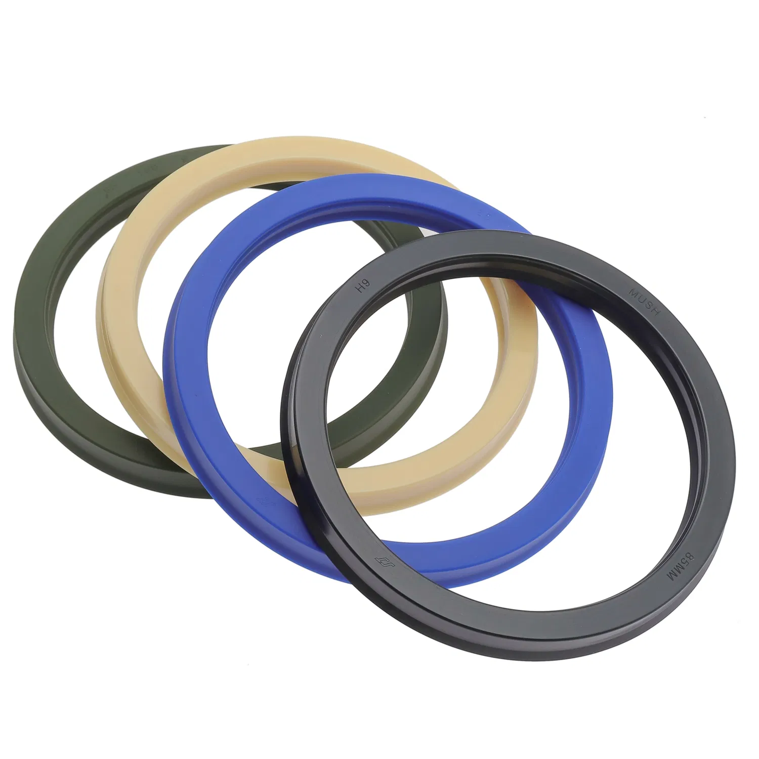 Four Different Colors PU Sj Brand Hydraulic Rod Seal, Idi, U-Cup Packing, Polypak for Excavators