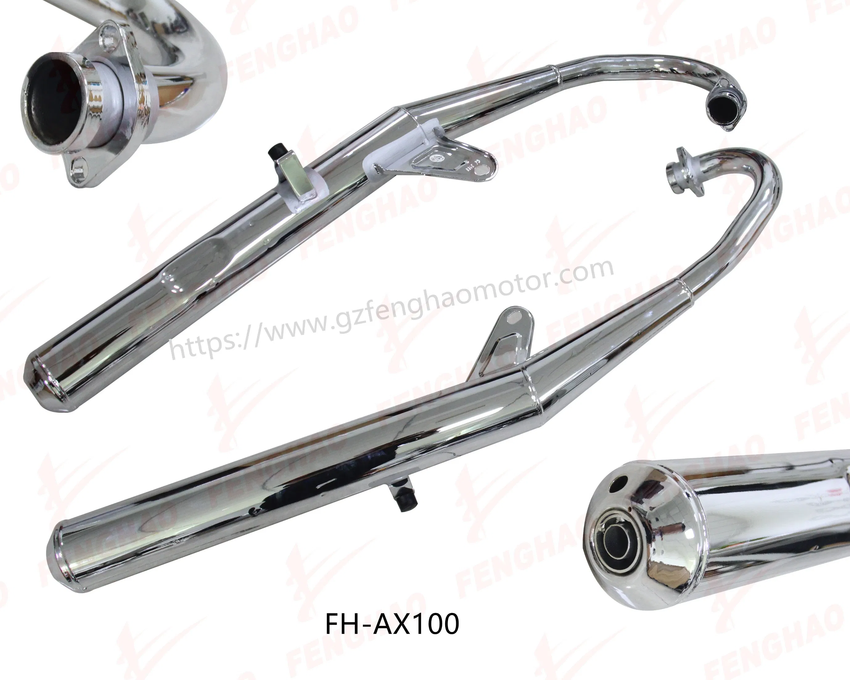 Глушитель Suzuki AN125/AX-4/AX100/Lets50