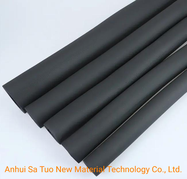 EPDM & NBR/PVC Heat-Resistance Rubber Foam Pipe Insulation Tube for Air Conditioning System Refrigeration Units and Equipment