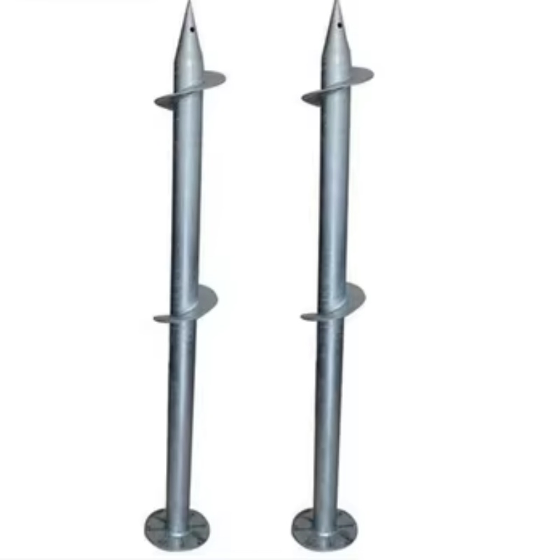 Винтовые сваи квадратного сечения для частного строительства