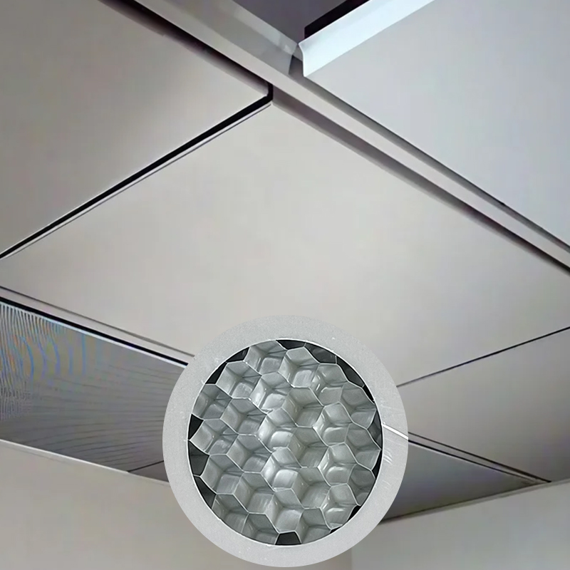 Custom Fireproof Acoustic Aluminum Honeycomb Panel