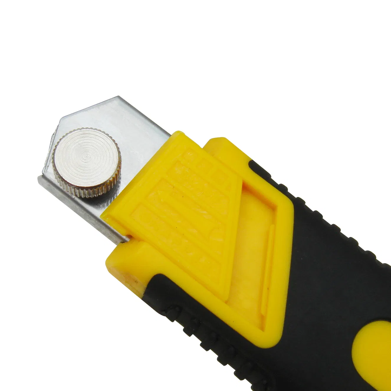 Utility Knife with Pencil Sharper, Steel Lock and Snap-off Holder