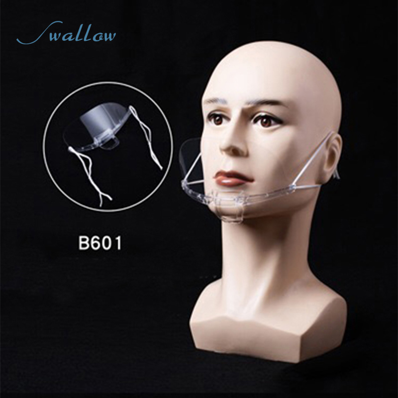 Health Care Anti Fog Anti-Saliva Hotel Kitchen Restaurant Sanitary Transparent Face Protection Cover for Food Service