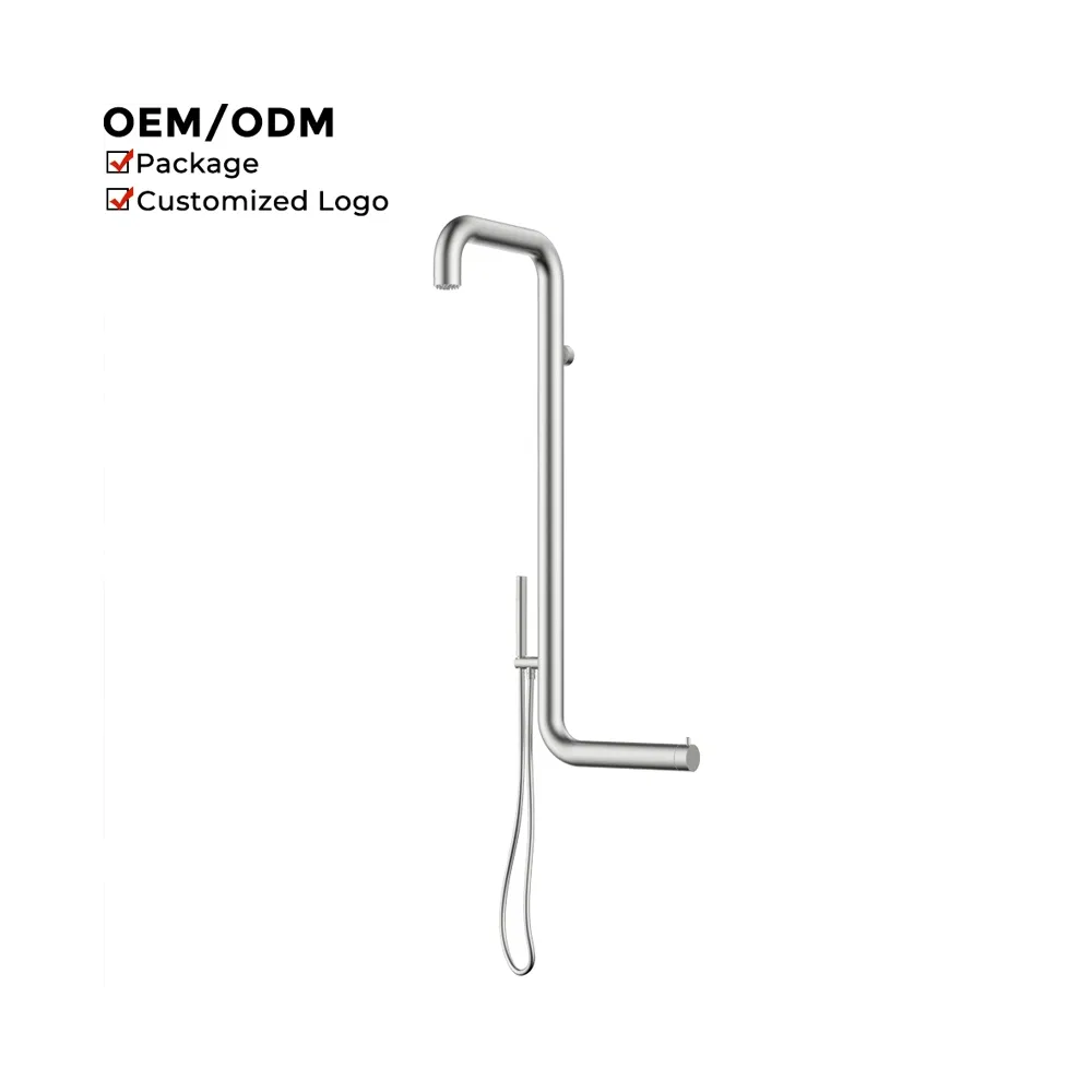 Hot Sale Free Standing Stainless Steel Outdoor Pool Shower